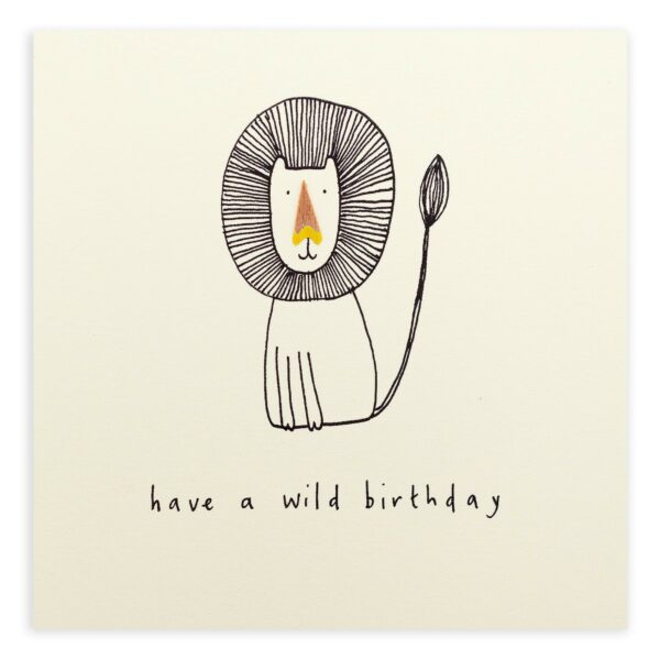 Birthday Lion